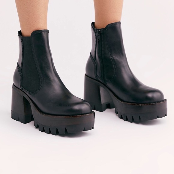 preston platform ankle boots